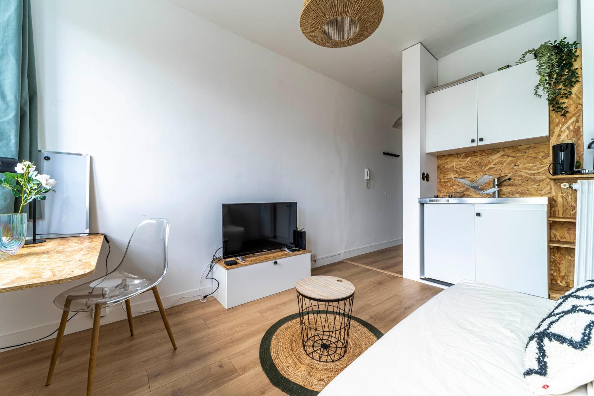 Apartamento Studio Chaleureux Avec Aquarium Marcq-en-Baroeul Exterior foto