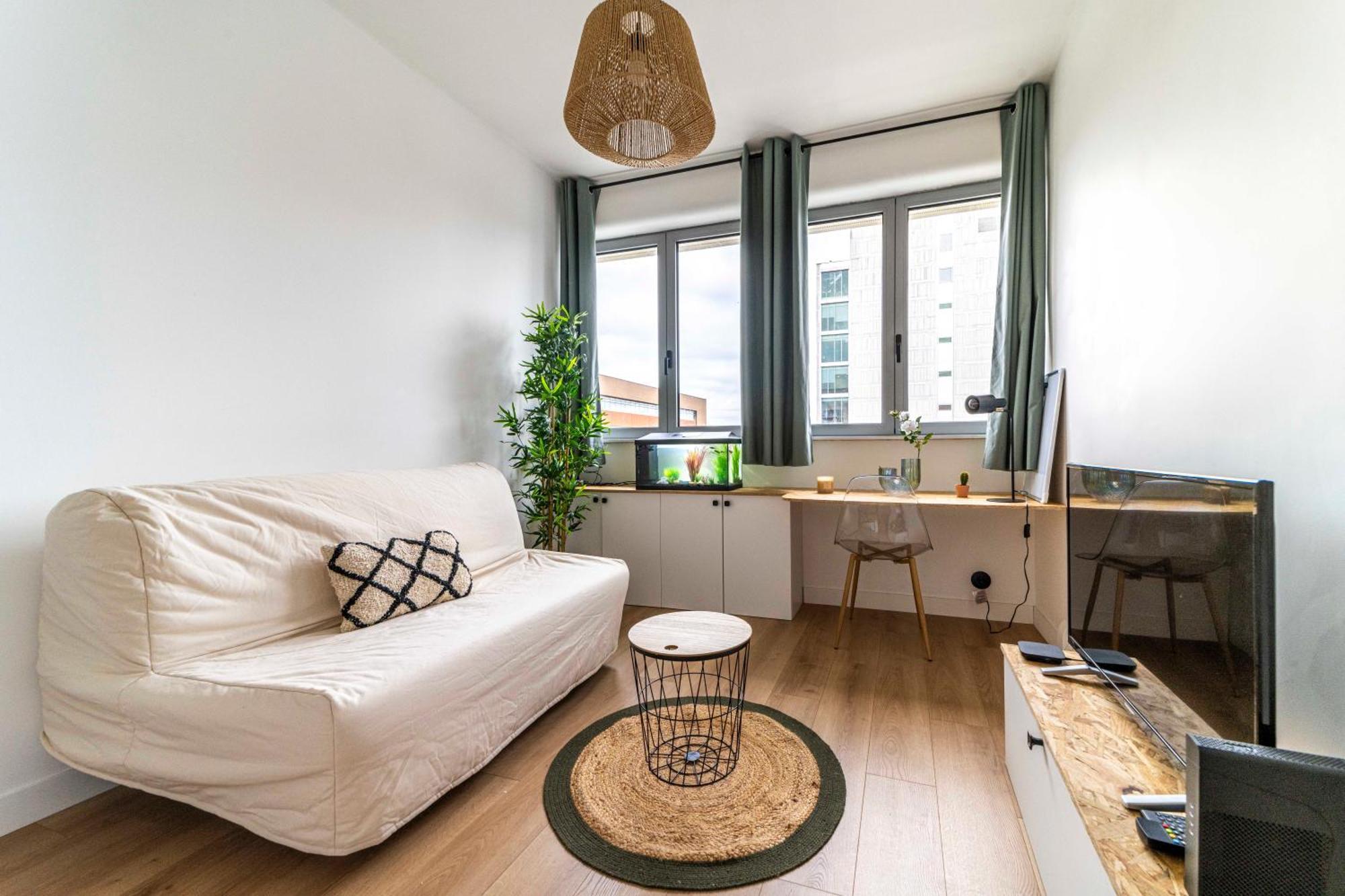 Apartamento Studio Chaleureux Avec Aquarium Marcq-en-Baroeul Exterior foto